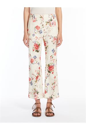 Pantalone CADMIO  in stuoia stampata 2515131122600007 MAX MARA WEEKEND | Pantalone | 2515131122600007